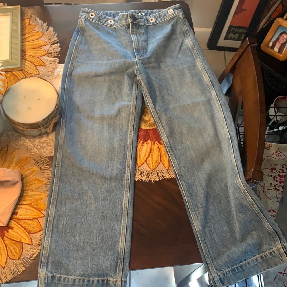 Rag & Bone Jeans Real fur tag in back size 6